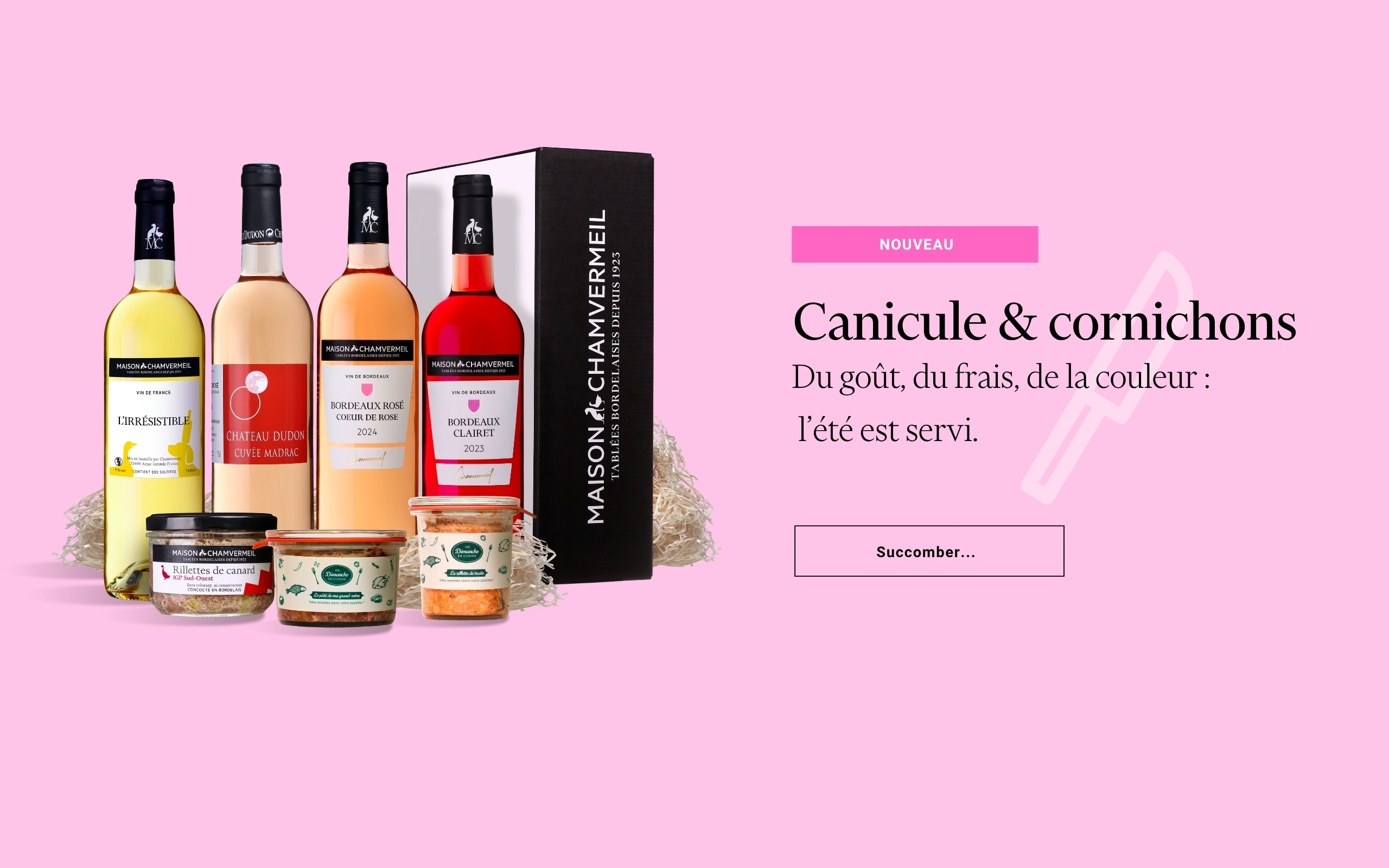 Canicule et cornichons